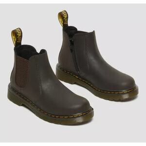 Dr Martens 2976 Slip on Boots Chelsea Napa Leather Sz 4 Air Cushion Bouncing